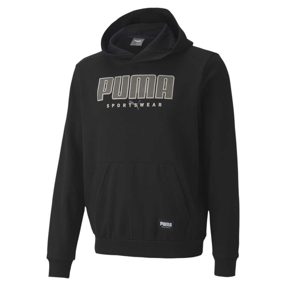 Puma Athletics Kapuzenpullover L Puma Black günstig online kaufen