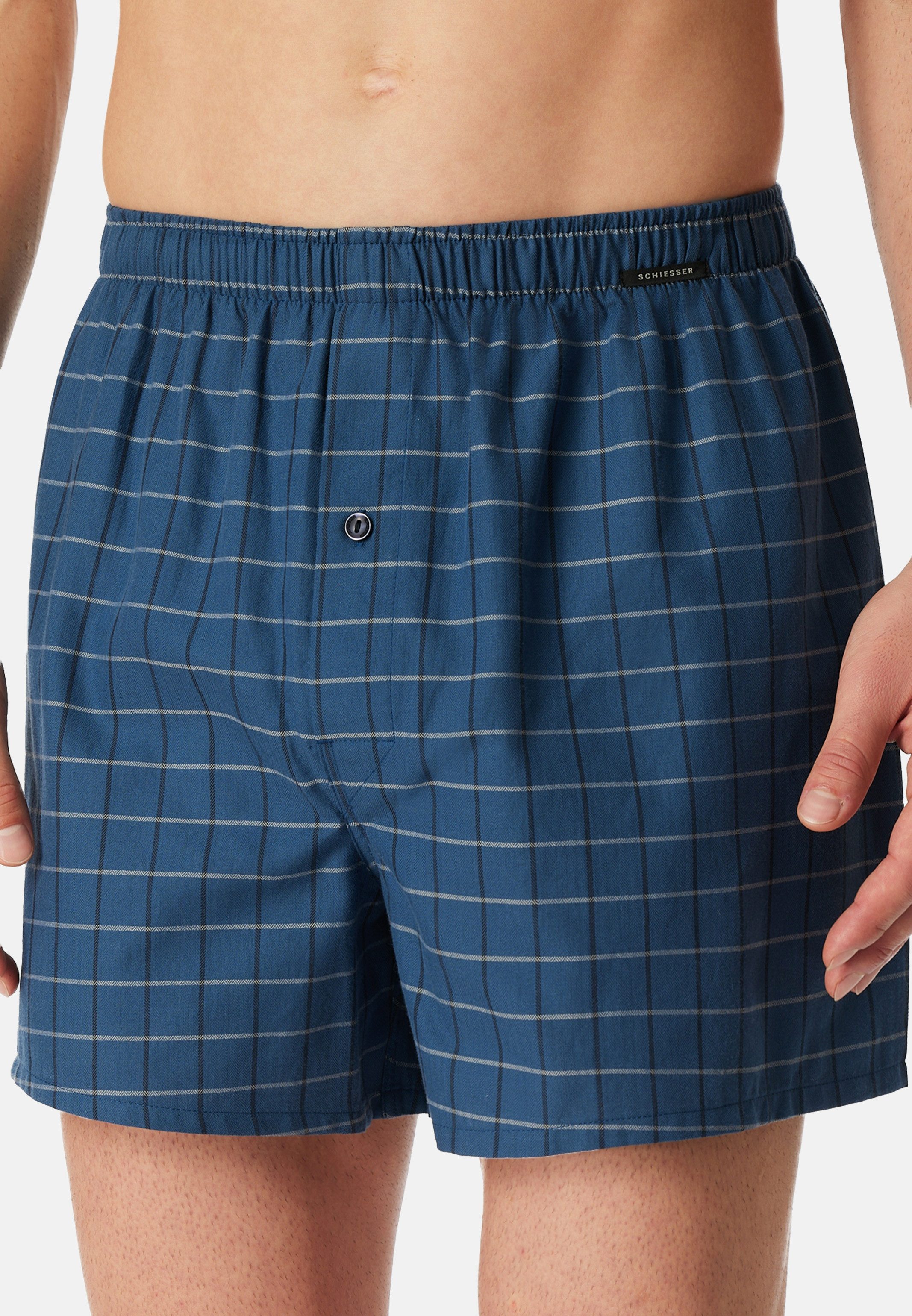 Schiesser Boxershorts 4er Pack Web (Spar-Set, günstig online kaufen