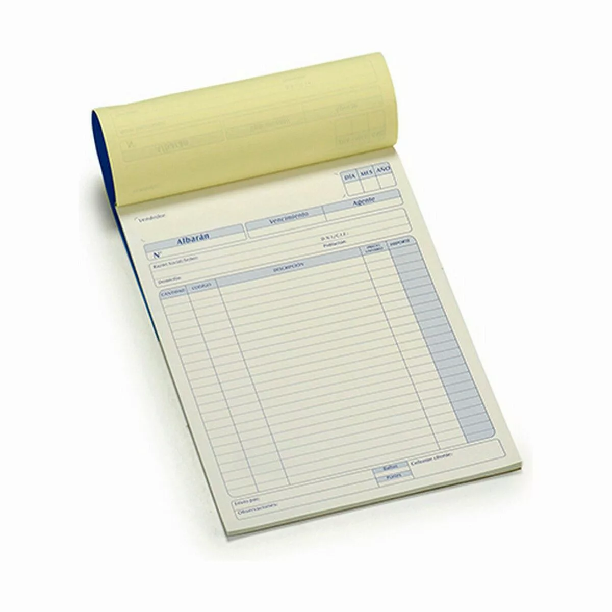 Delivery Note Book 50 Bettlaken (21 X 0,5 X 28,5 Cm) (12 Stück) günstig online kaufen