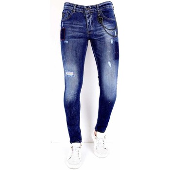 Local Fanatic  Slim Fit Jeans Jeans Mit Farbspritzern günstig online kaufen