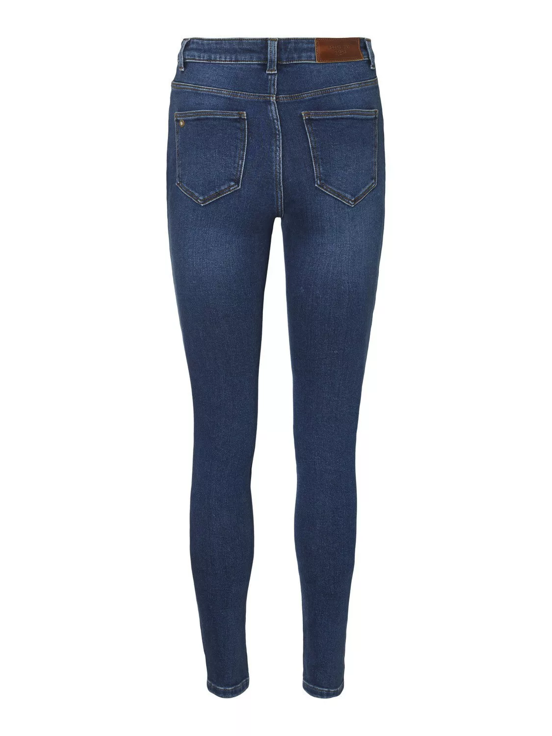 Noisy May Damen Jeans NMCALLIE CHIC HW JEANS VI072DB Skinny Fit Blau - Dark günstig online kaufen