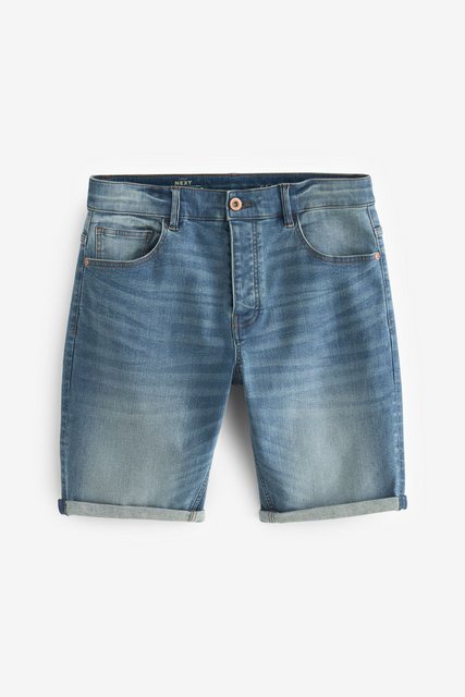 Next Jeansshorts Denim-Shorts mit Stretchanteil-Slim-Fit (1-tlg) günstig online kaufen