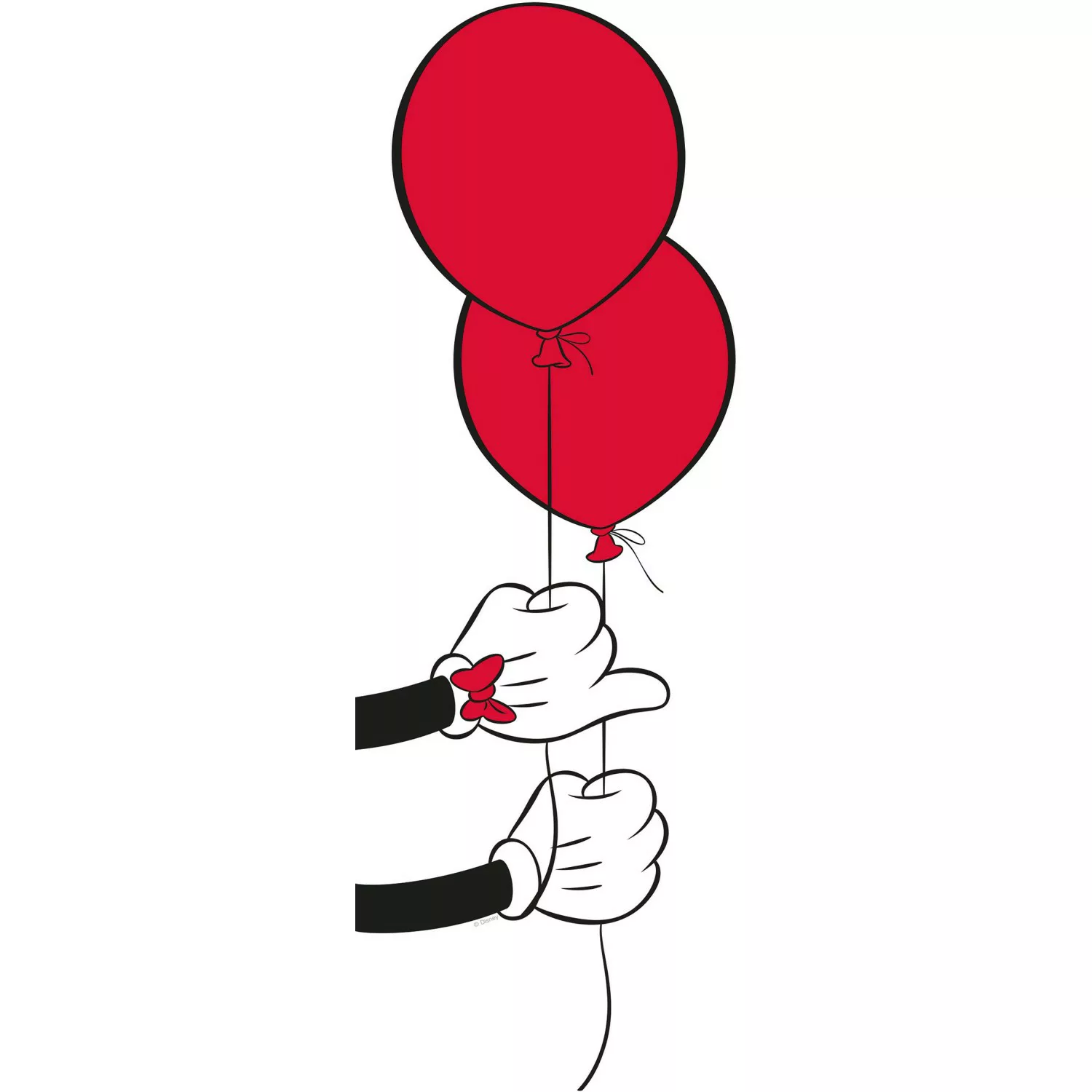 Komar Wandbild Mickey Mouse Balloon 30 x 40 cm günstig online kaufen