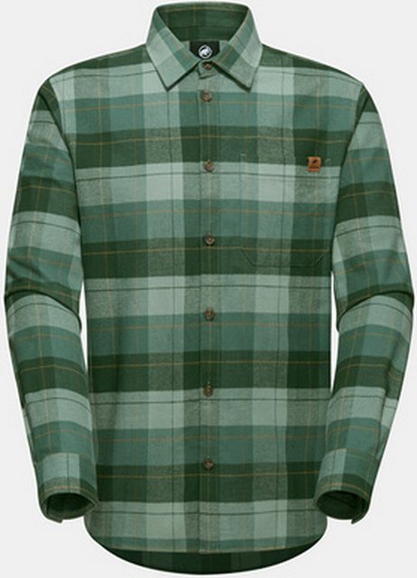 Mammut Langarmhemd Trovat Longsleeve Shirt Men dark jade-woods günstig online kaufen