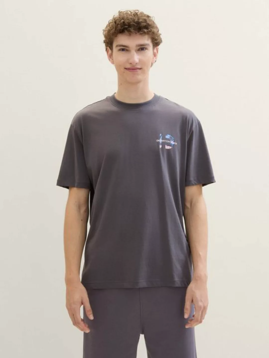 TOM TAILOR Denim T-Shirt T-Shirt mit Fotoprint günstig online kaufen