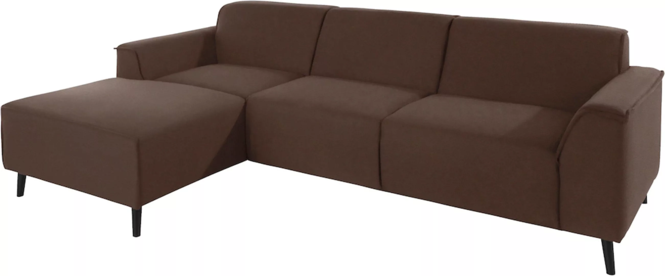 DOMO collection Ecksofa »Amora L-Form«, mit Recamiere, inklusive komfortabl günstig online kaufen