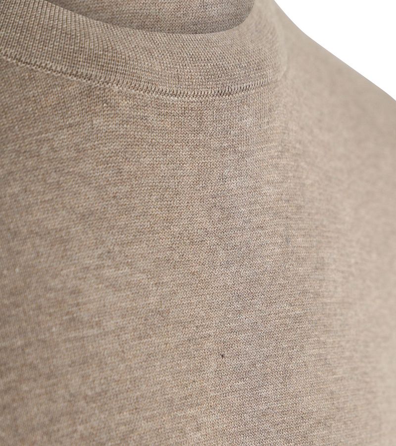 Profuomo Pullover Luxury Basic Taupe - Größe XL günstig online kaufen