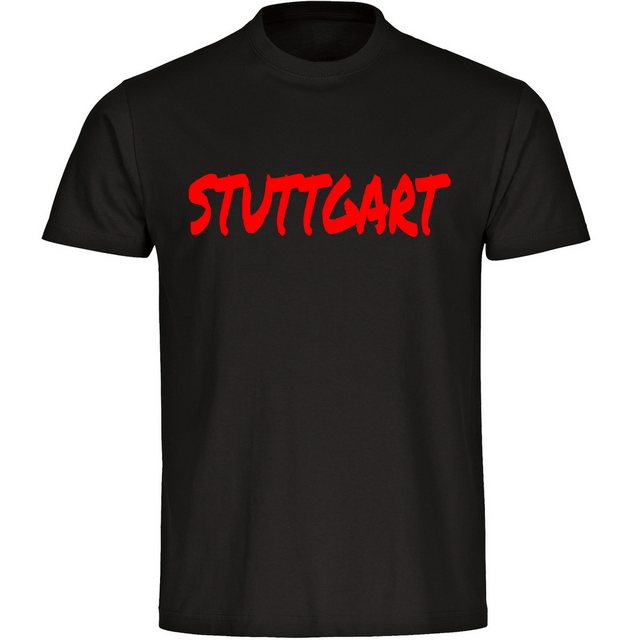 multifanshop T-Shirt Herren Stuttgart - Textmarker - Männer günstig online kaufen