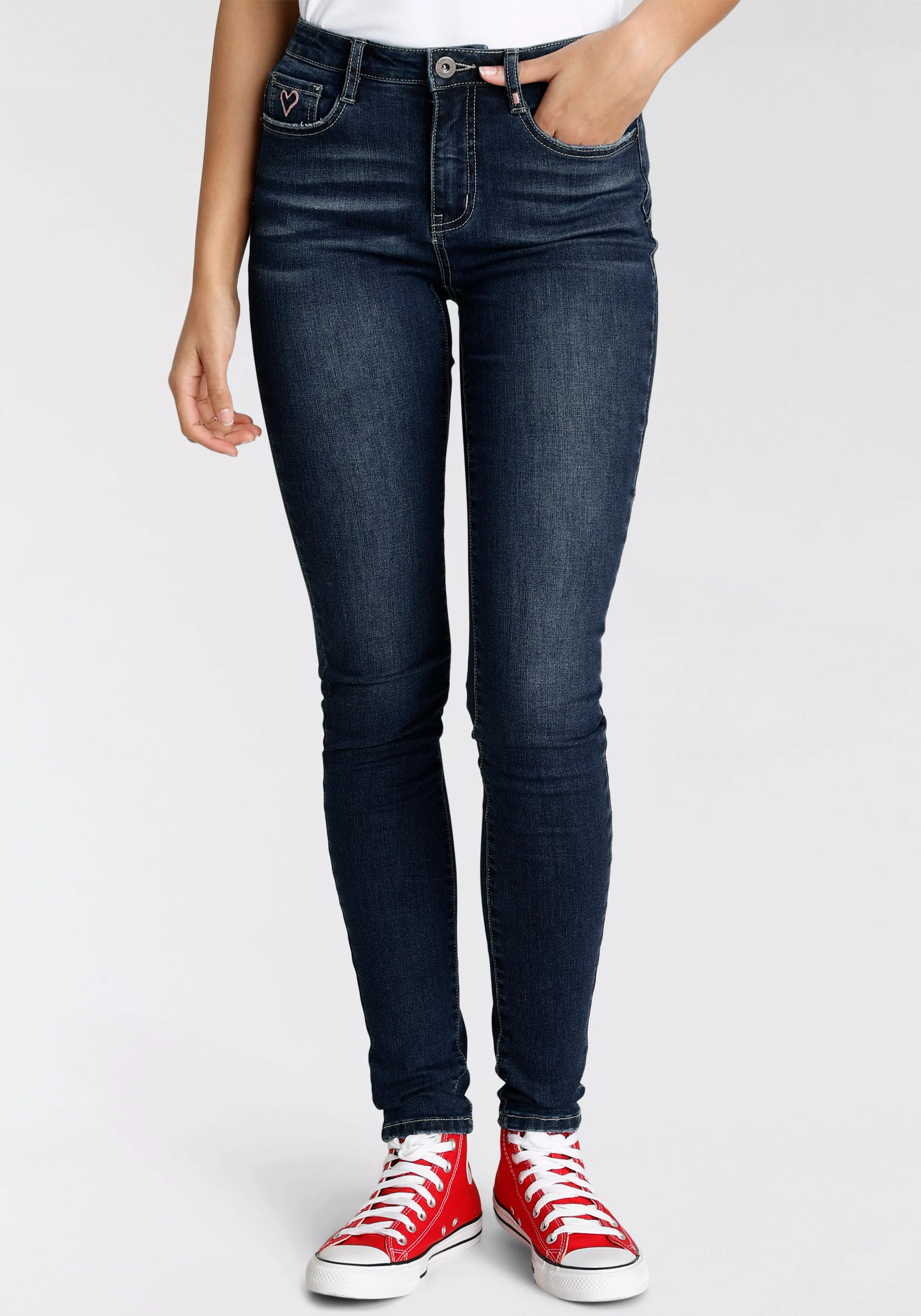 Alife & Kickin High-waist-Jeans Curvy Skinny SheilaAK NEUE KOLLEKTION günstig online kaufen