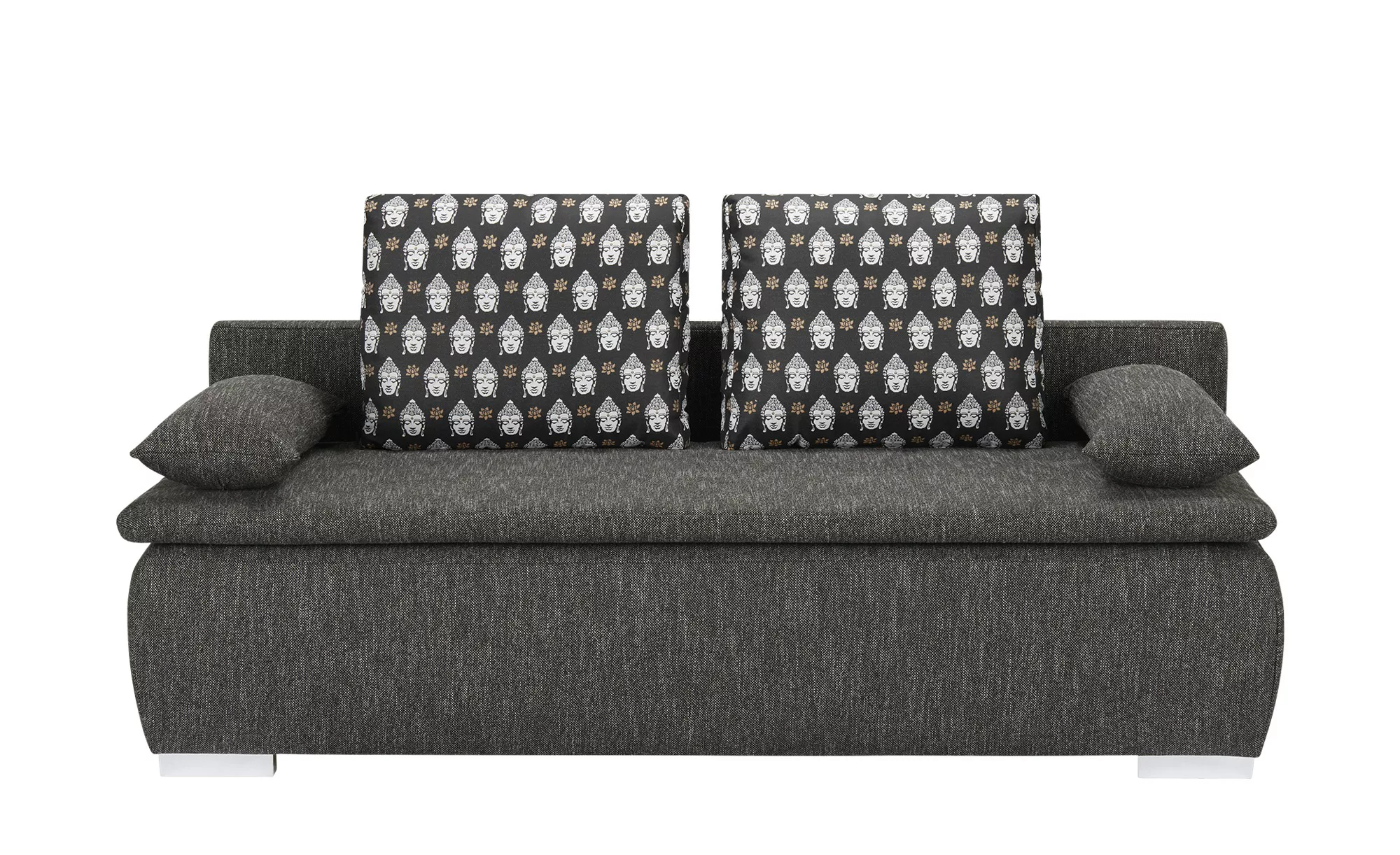 smart Schlafsofa  Leonie ¦ schwarz ¦ Maße (cm): B: 198 H: 92 T: 90 Polsterm günstig online kaufen