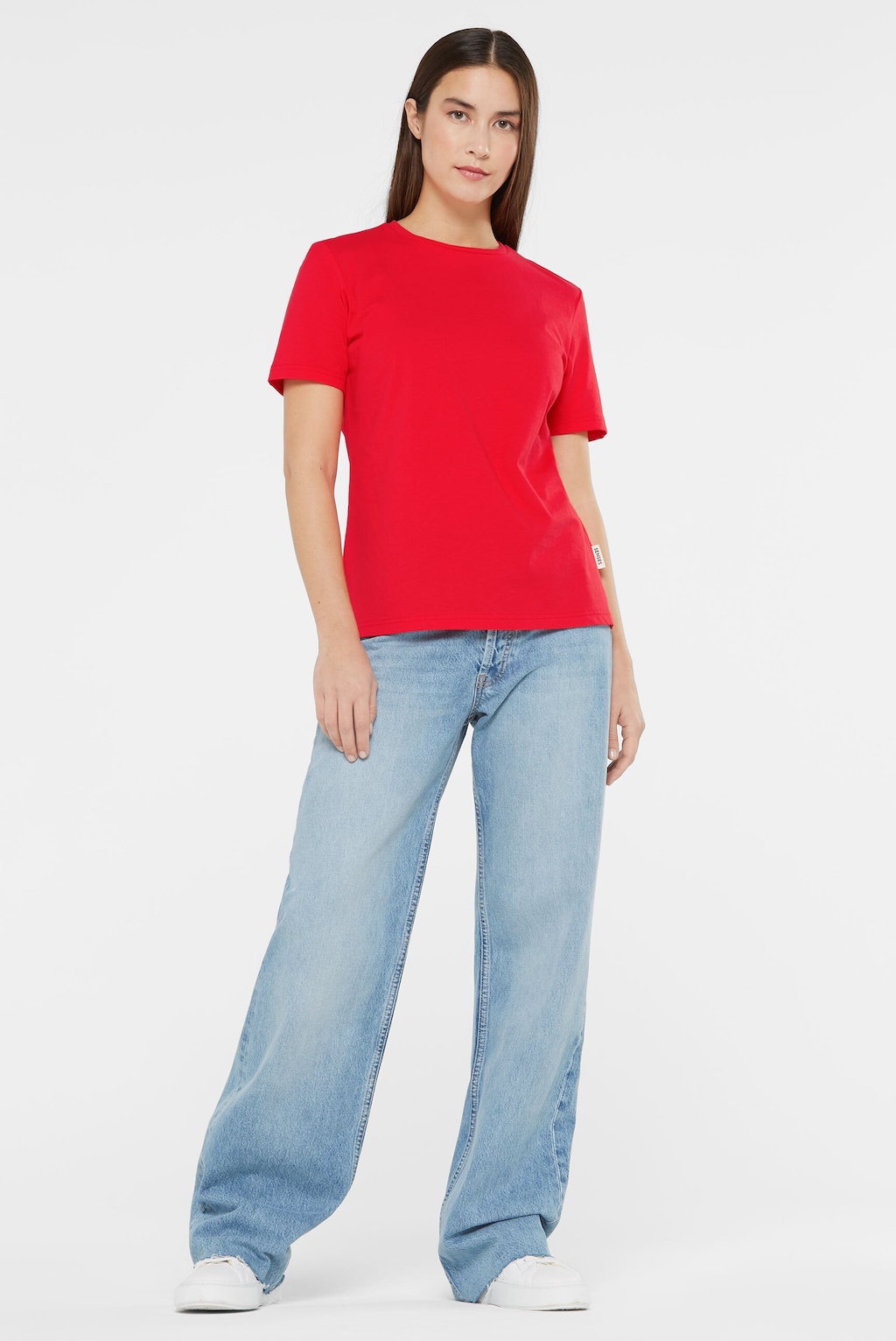 SENSES.THE LABEL Rundhalsshirt, aus Baumwolle günstig online kaufen