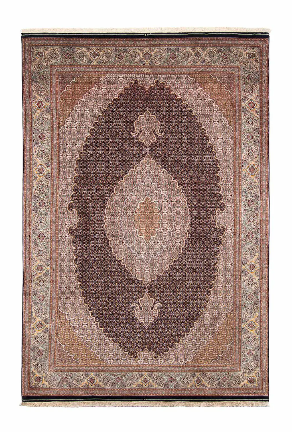 morgenland Orientteppich »Perser - Täbriz - 298 x 198 cm - hellbraun«, rech günstig online kaufen