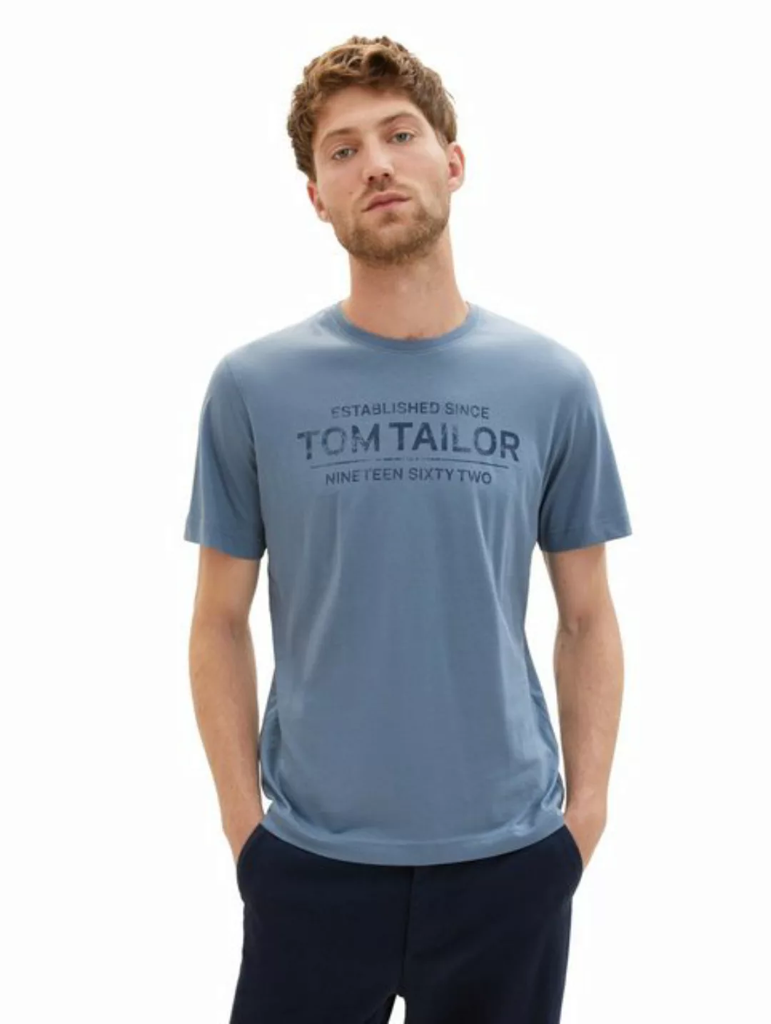 TOM TAILOR T-Shirt, mit Frontprint günstig online kaufen