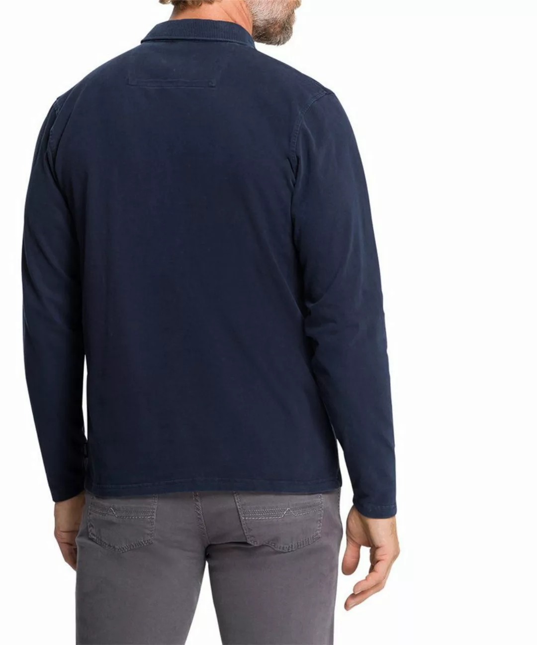 Pioneer Authentic Jeans Langarmshirt POLO LONGSLEEVE günstig online kaufen