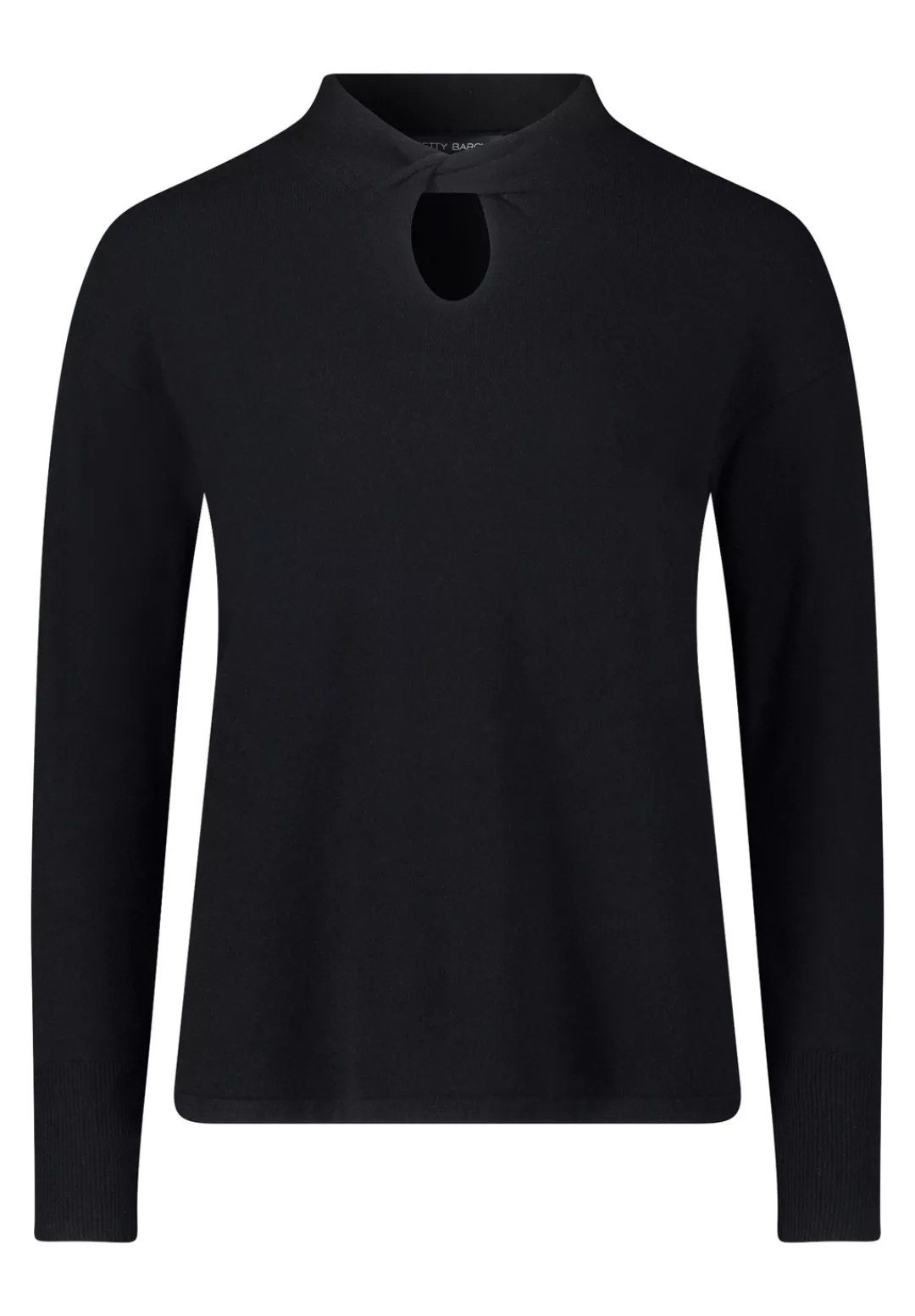 Betty Barclay Strickpullover "Betty Barclay Feinstrickpullover mit Schleife günstig online kaufen