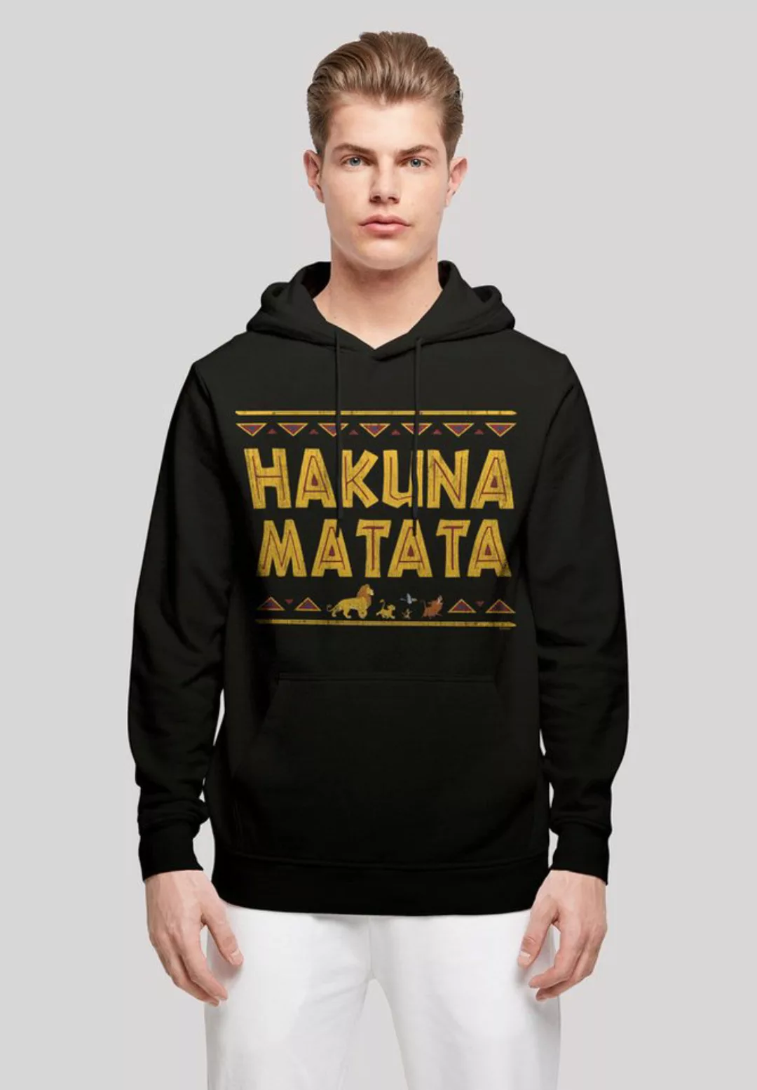 F4NT4STIC Kapuzenpullover Disney König der Löwen Hakuna Matata Print günstig online kaufen