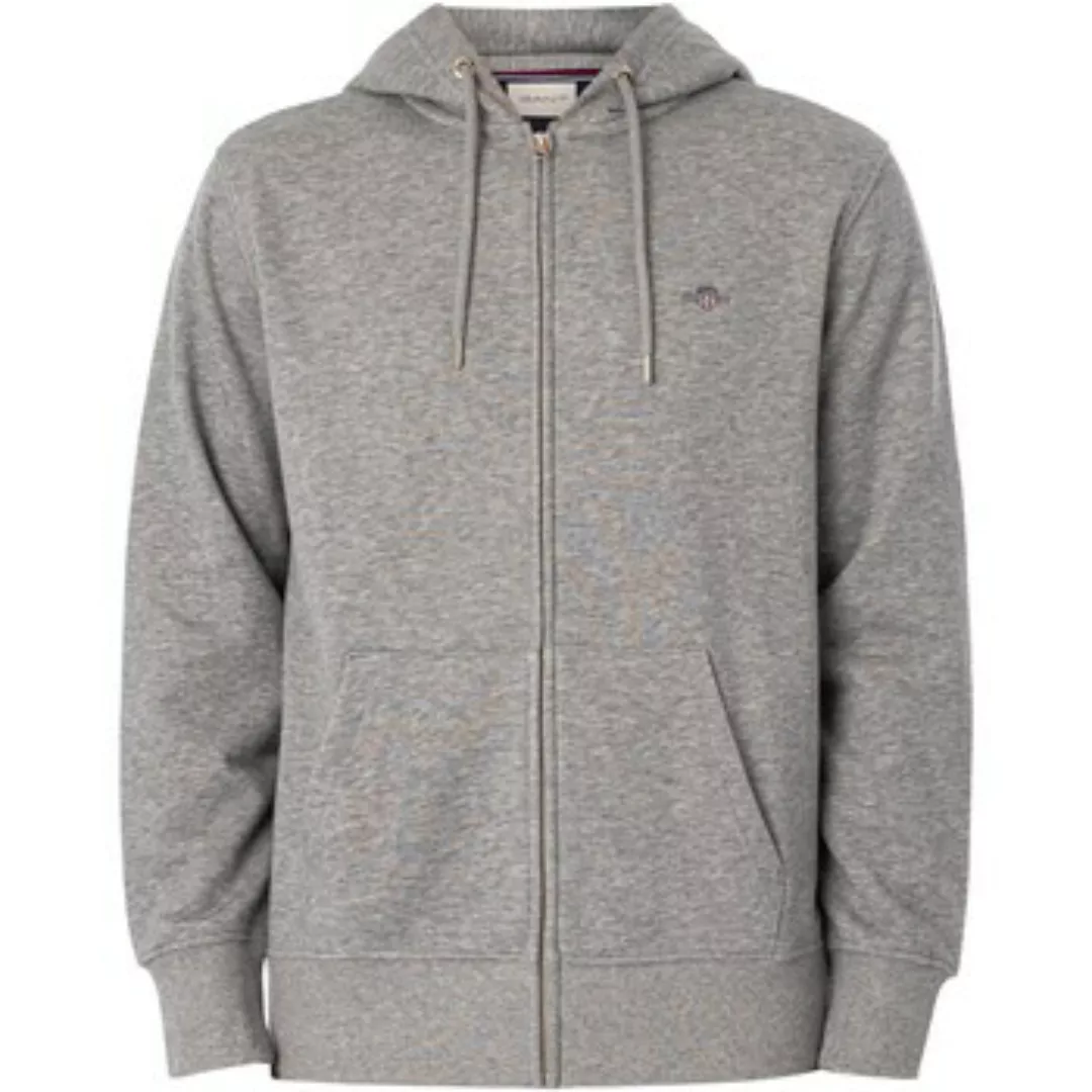 Gant  Sweatshirt Regular Shield Kapuzenjacke Mit Reißverschluss günstig online kaufen