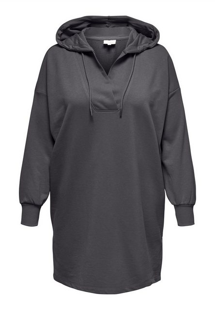 ONLY CARMAKOMA Longpullover Damen Kapuzenpullover Kordelzug Langarm Curvy 7 günstig online kaufen