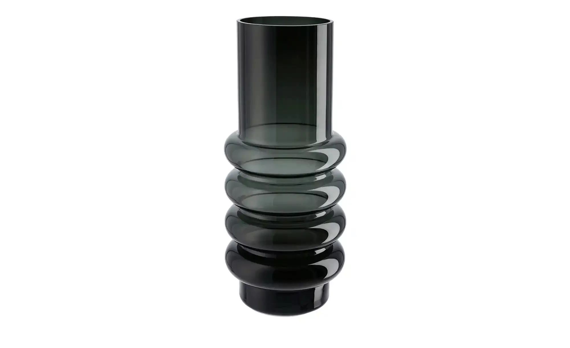 Peill+Putzler Vase ¦ schwarz ¦ Glas  ¦ Maße (cm): H: 36  Ø: 15 Accessoires günstig online kaufen