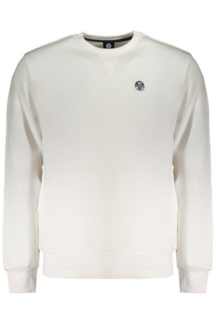 North Sails Sweatshirt Weißes Herren Langarm-Sweatshirt: Komfort & Stil günstig online kaufen