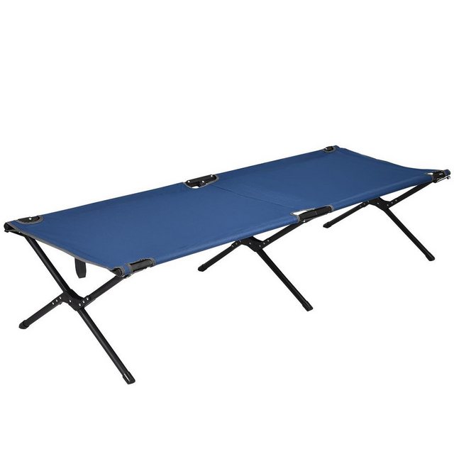 KOMFOTTEU Feldbett Campingbett 190 cm Klappbett, bis 136 kg günstig online kaufen