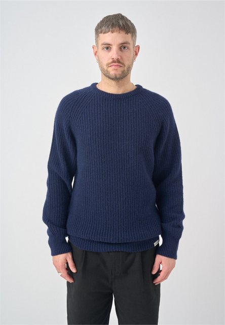 Cleptomanicx Strickpullover "Crewneck Ribber", mit bequemem Tragekomfort günstig online kaufen