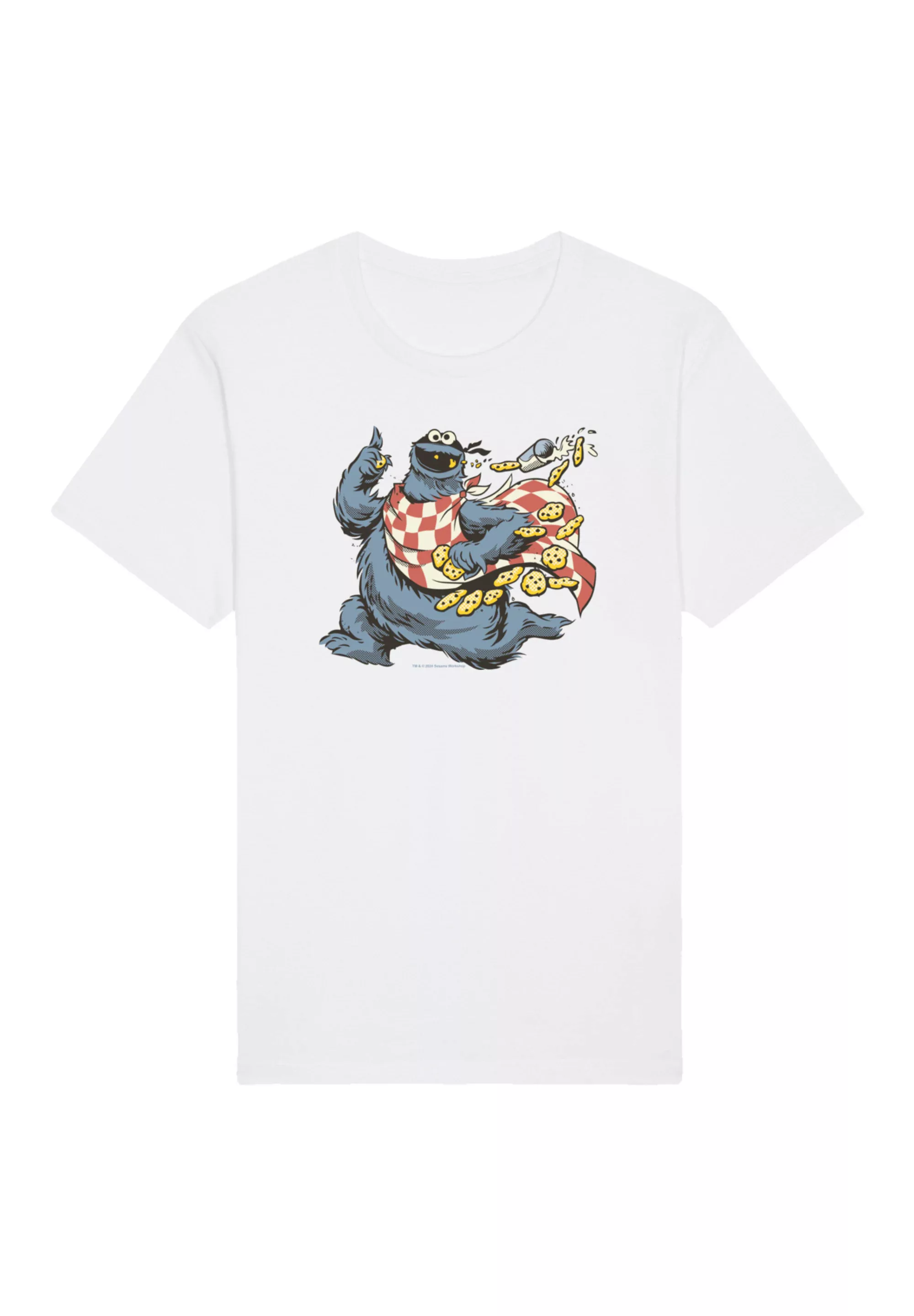 F4NT4STIC T-Shirt "Sesamstraße Cookie Monster Thief", Premium Qualität günstig online kaufen