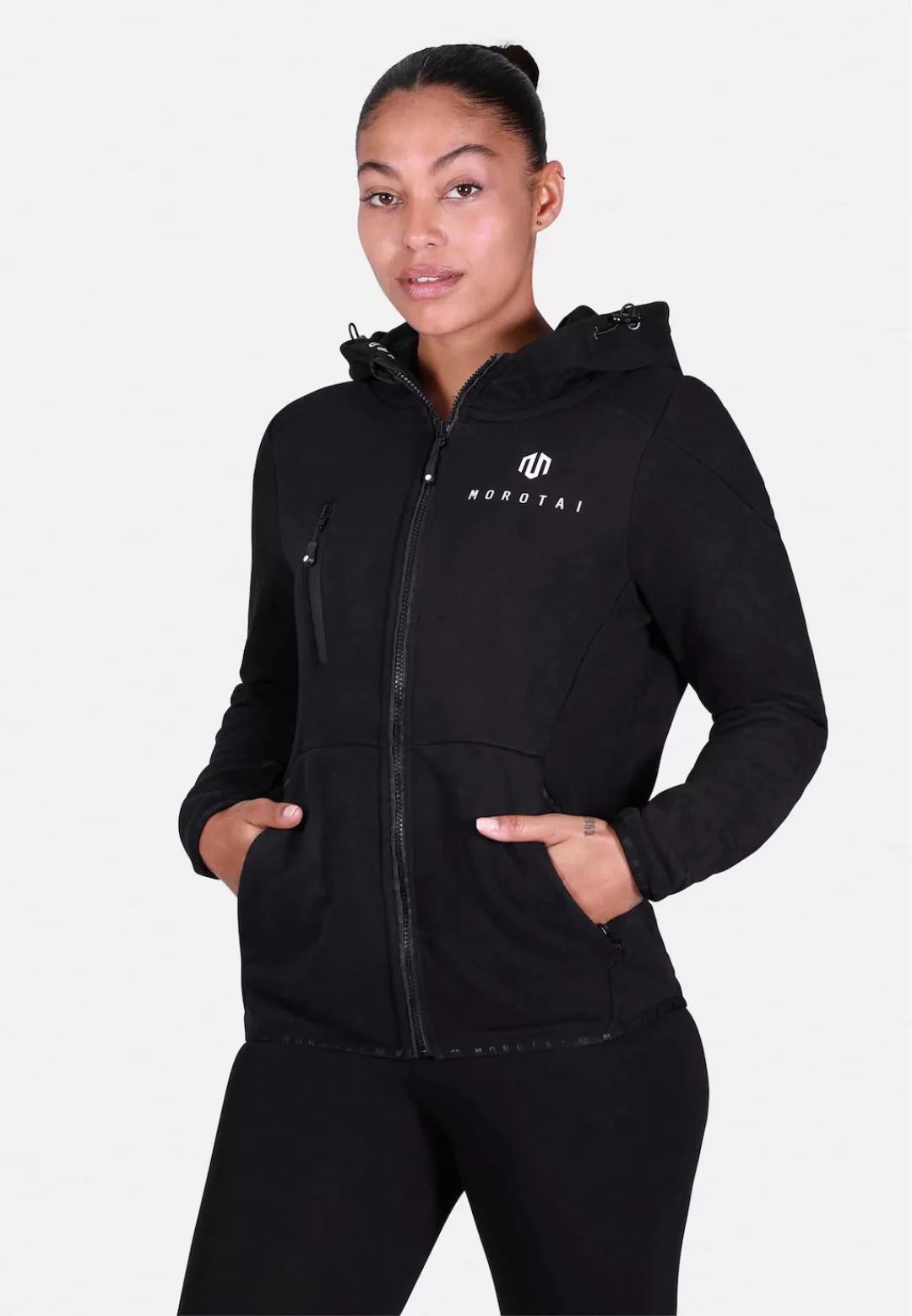 MOROTAI Allwetterjacke "MOROTAI Damen Morotai Neo Zip Sweatjacket", (1 St.) günstig online kaufen