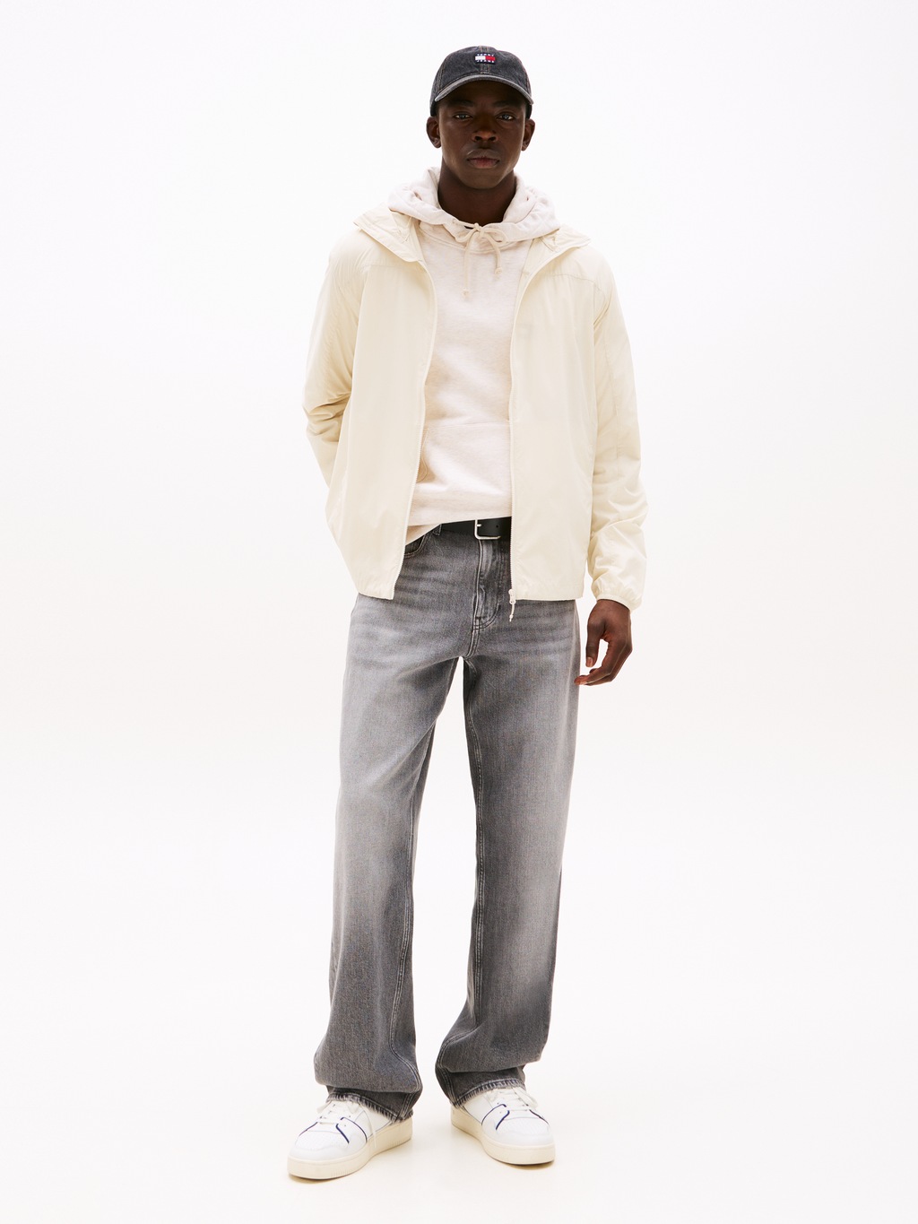Tommy Jeans Outdoorjacke "TJM OUTDOOR SHELL JACKET EXT", mit Kapuze, Freize günstig online kaufen
