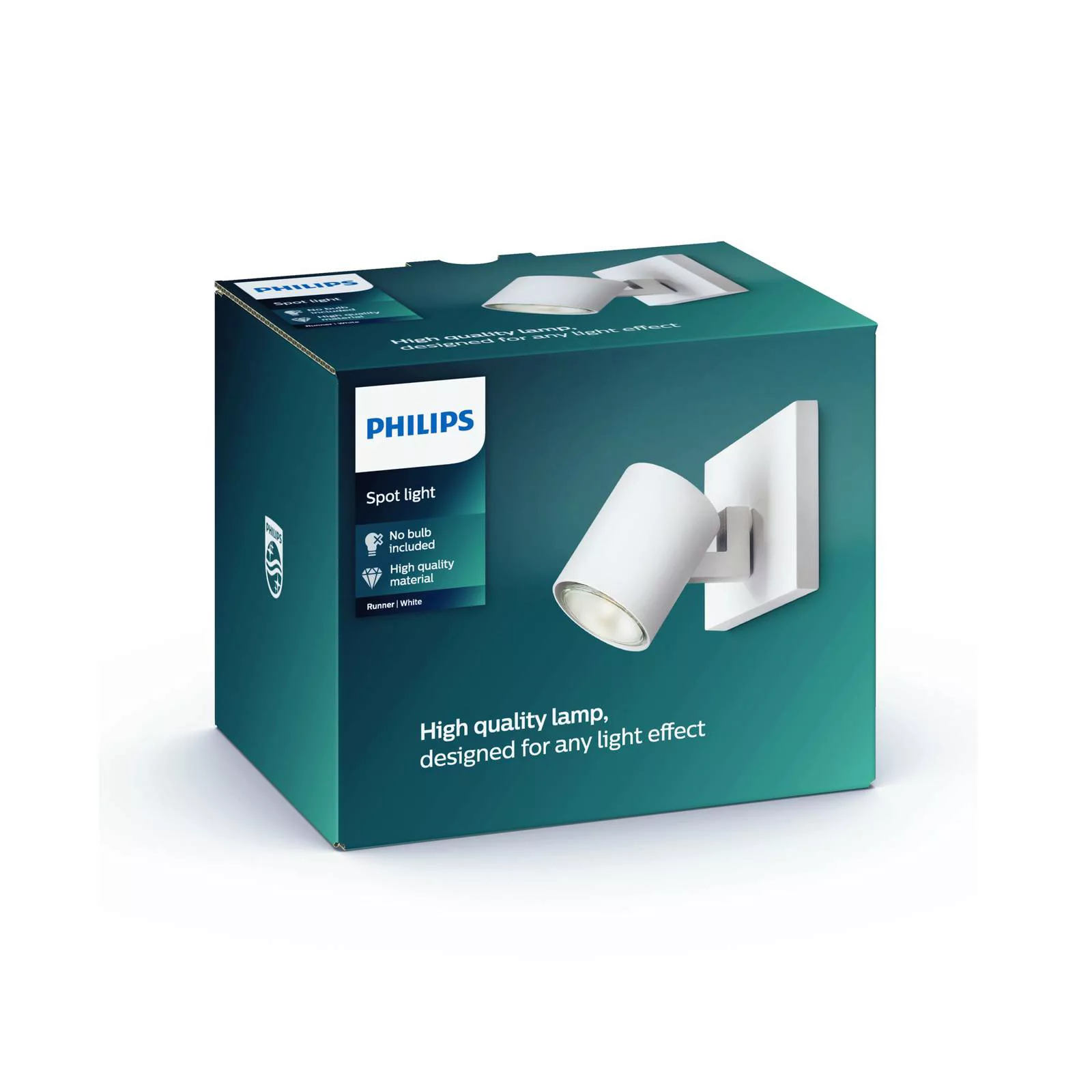 Philips myLiving Runner Wandspot GU10 1-flg weiß günstig online kaufen