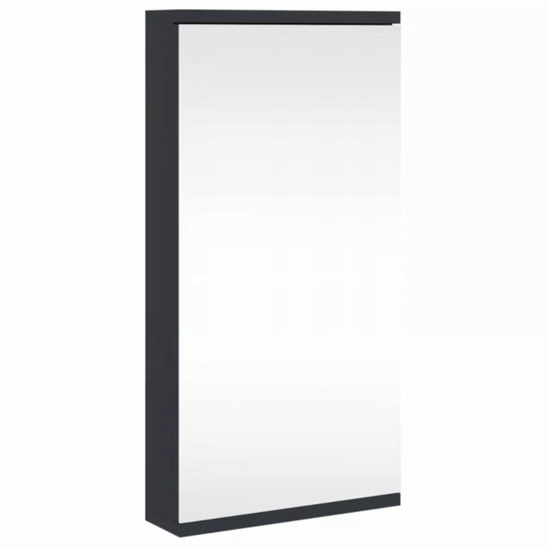 vidaXL Spiegelschrank Eck-Spiegelschrank Grau 30x24x60 cm günstig online kaufen