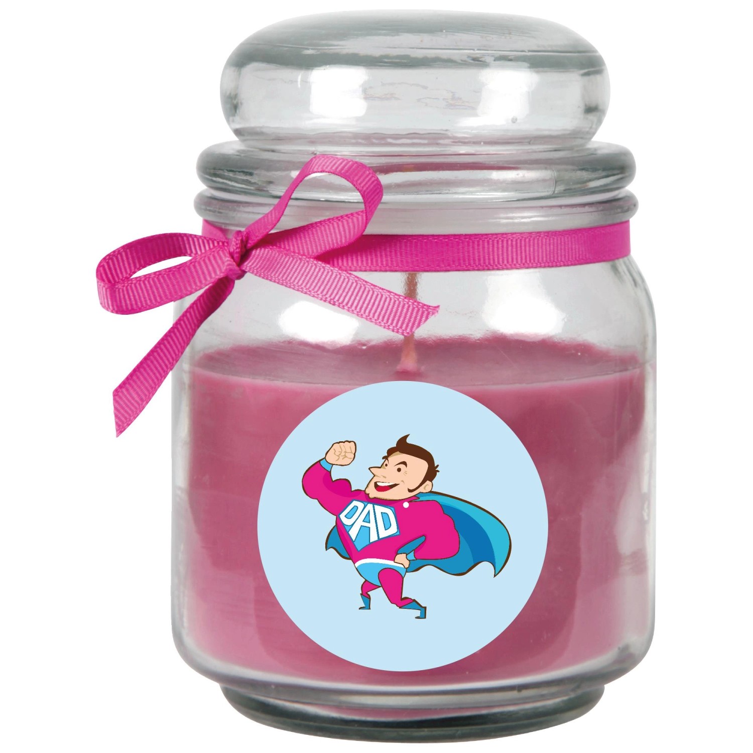 HS Candle Duftkerze & Bonbon Glas Vatertag Lila Lavendel günstig online kaufen