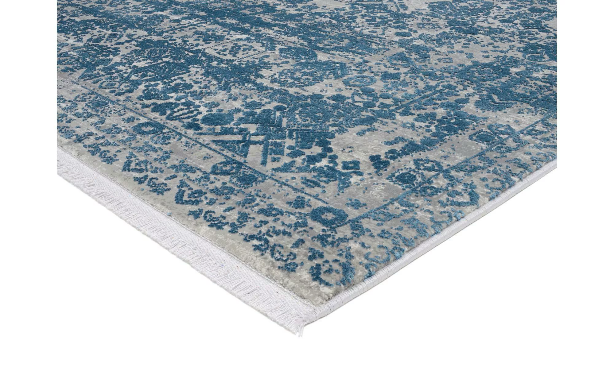 Teppich ¦ blau ¦ Synthetische Fasern ¦ Maße (cm): B: 160 H: 0,8 Teppiche > günstig online kaufen