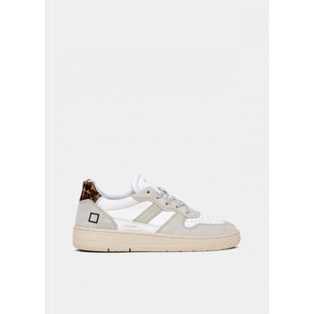 Date  Sneaker W997-C2-VC-WD - COURT 2.0-VINT.CALF WHITE LEOPARD günstig online kaufen