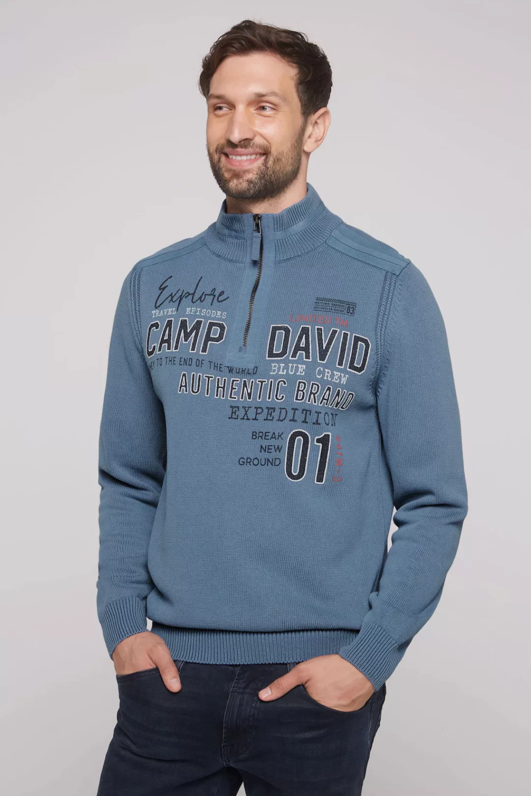 CAMP DAVID Troyer, aus Baumwolle günstig online kaufen