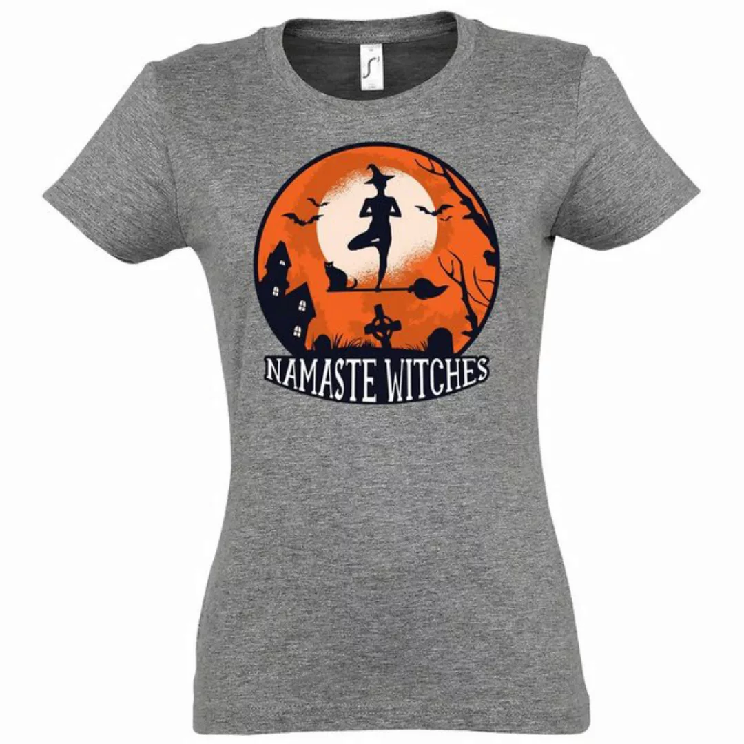 Youth Designz T-Shirt Namaste Witches Damen Shirt mit lutsigem Frontprint günstig online kaufen