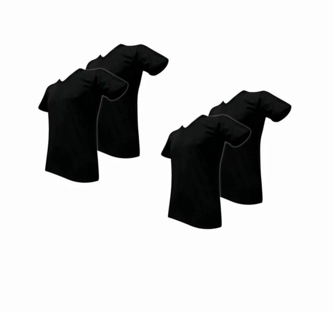 Sympatico T-Shirt V-NECK Herren Shirt Super Soft 4er Pack 4 Stück ein Preis günstig online kaufen