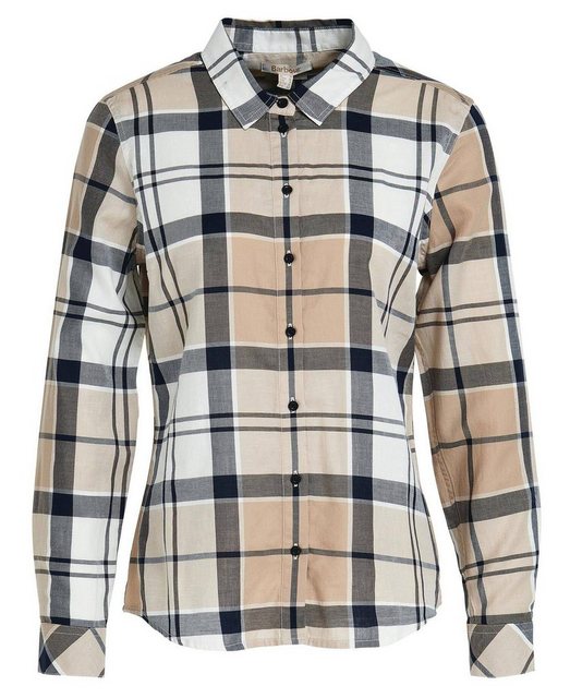 Barbour Klassische Bluse Damen Hemdbluse aus Baumwolle BREDON Langarm (1-tl günstig online kaufen