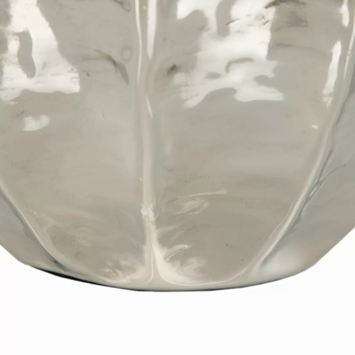 Vase Silber Aluminium 33 X 33 X 41 Cm günstig online kaufen