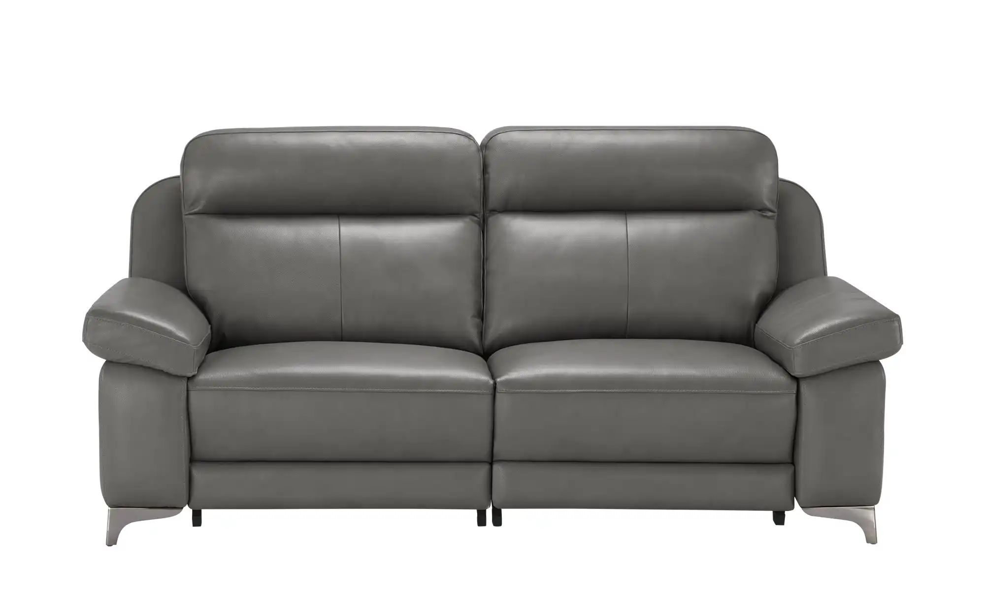 Wohnwert Sofa 3-sitzig mit elektrischer Relaxfunktion Arianna ¦ grau ¦ Maße günstig online kaufen