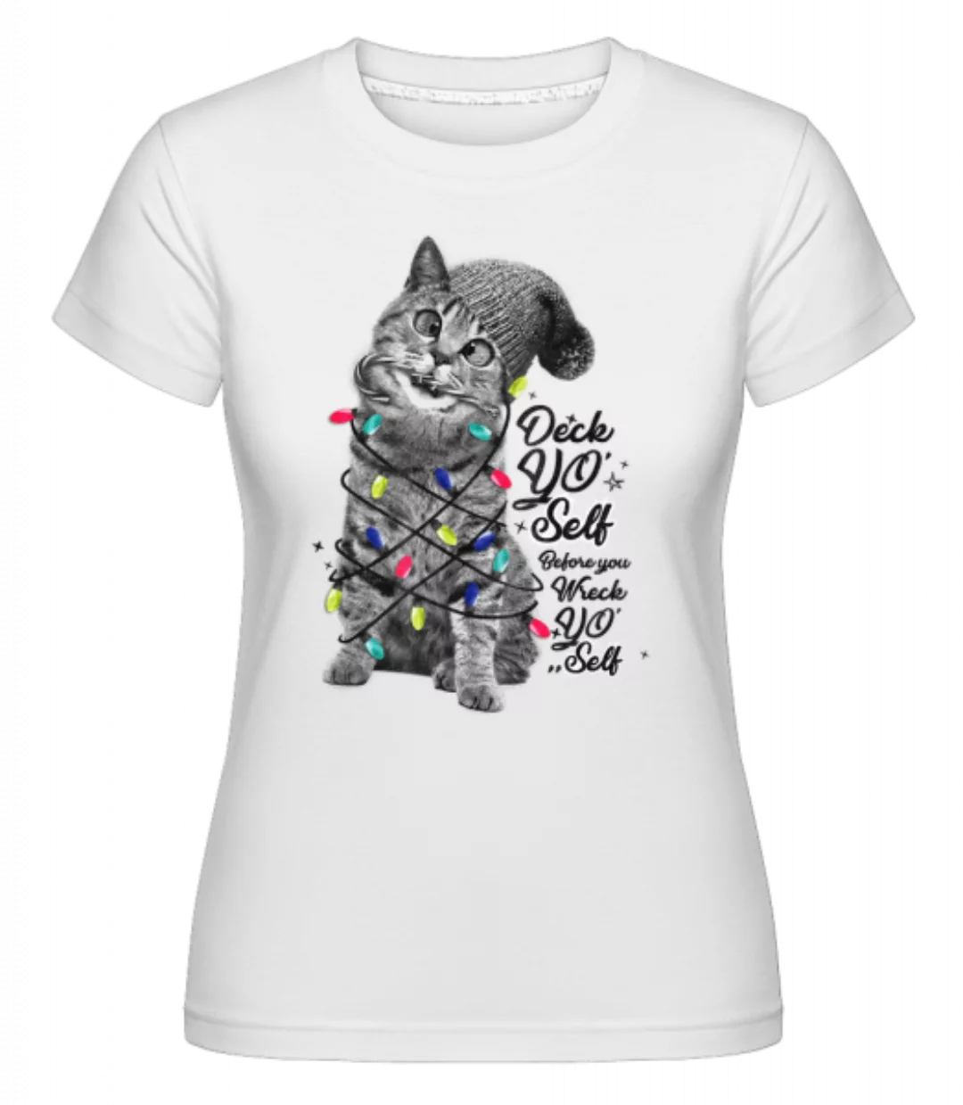 Katze Weihnachten · Shirtinator Frauen T-Shirt günstig online kaufen