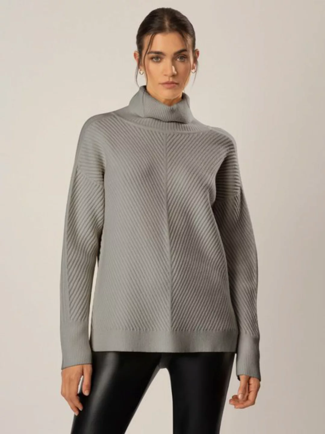 Apart Rollkragenpullover aus einer soften Viskose-Mischung mit Kaschmir günstig online kaufen