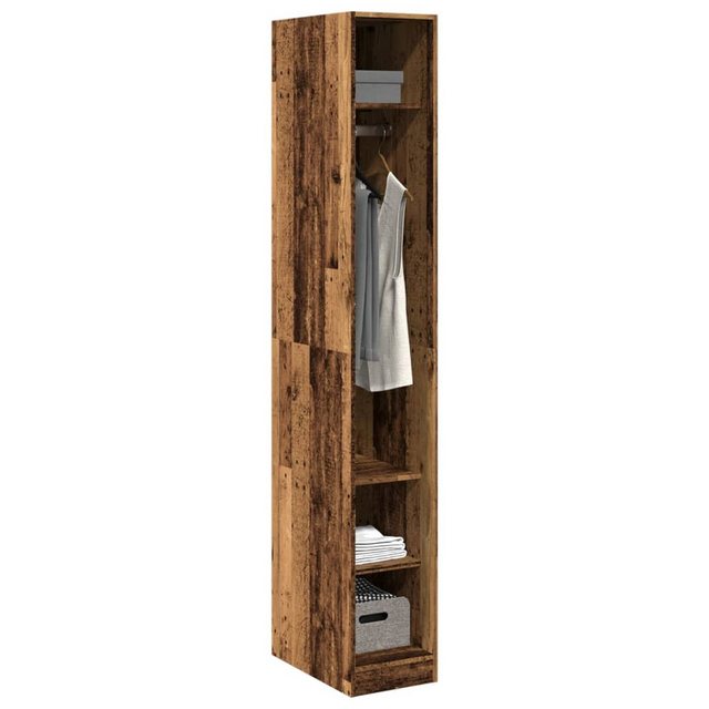 vidaXL Kleiderschrank Kleiderschrank Altholz-Optik 30x50x200 cm Spanplatte günstig online kaufen