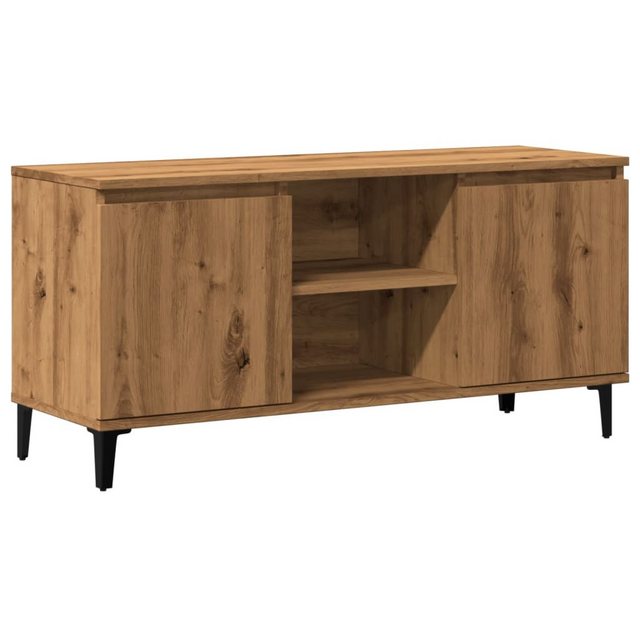 vidaXL TV-Schrank TV-Schrank Artisan-Eiche 102x35x50 cm Holzwerkstoff (1-St günstig online kaufen