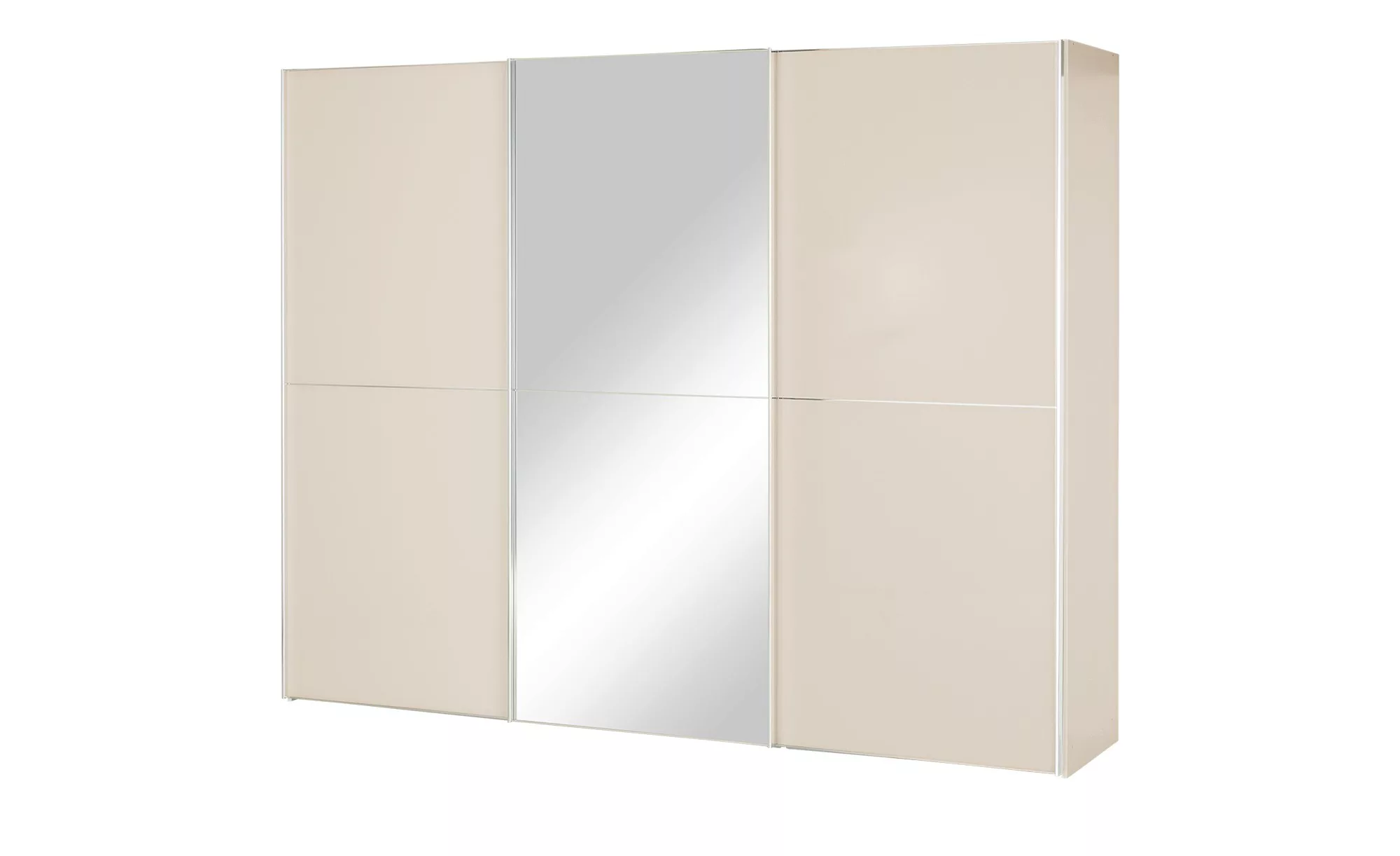 Schwebetürenschrank  Duett ¦ beige ¦ Maße (cm): B: 280 H: 222 T: 68 Schränk günstig online kaufen