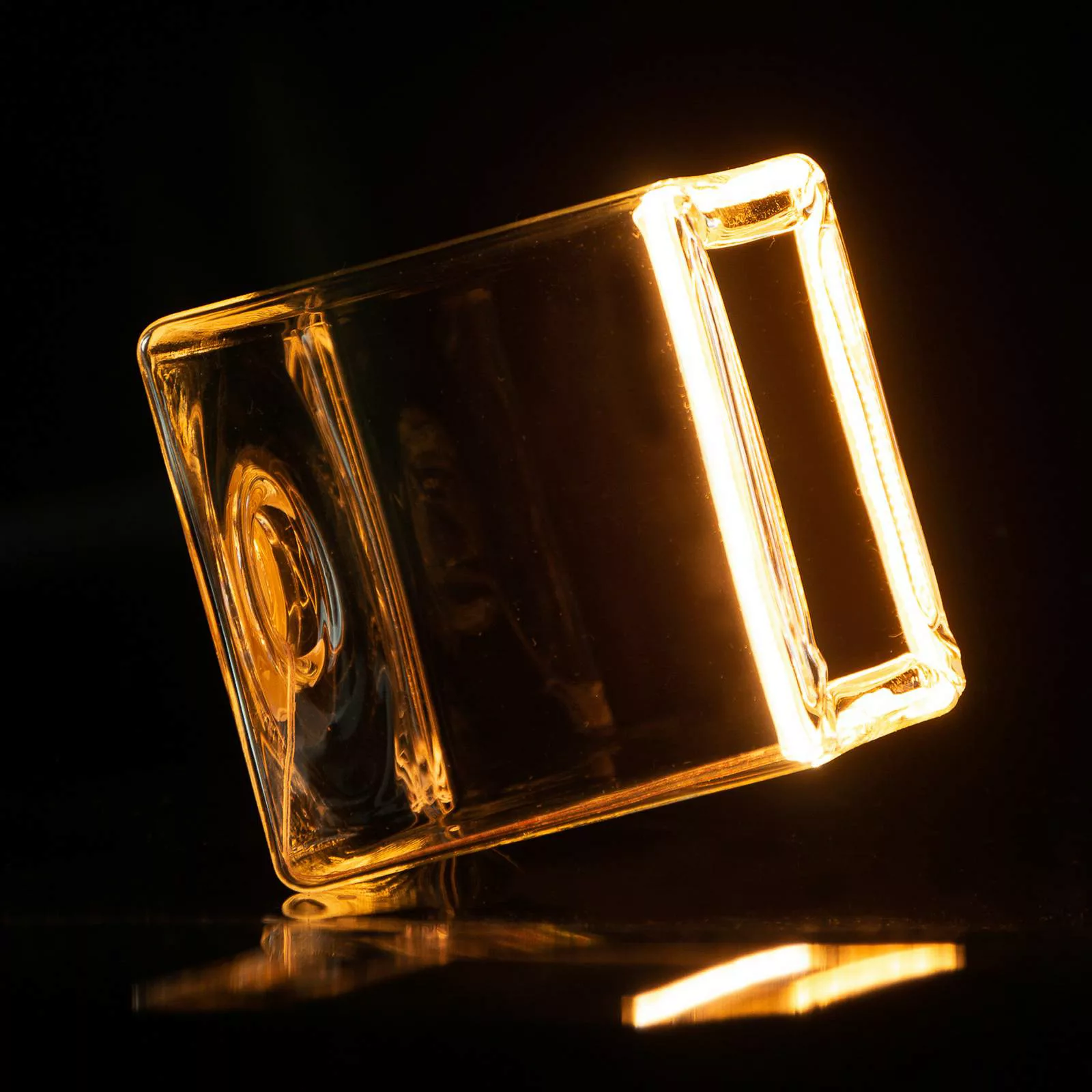 SEGULA LED-Leuchtmittel »LED Floating Cube 86 klar«, E27, 1 St., Extra-Warm günstig online kaufen