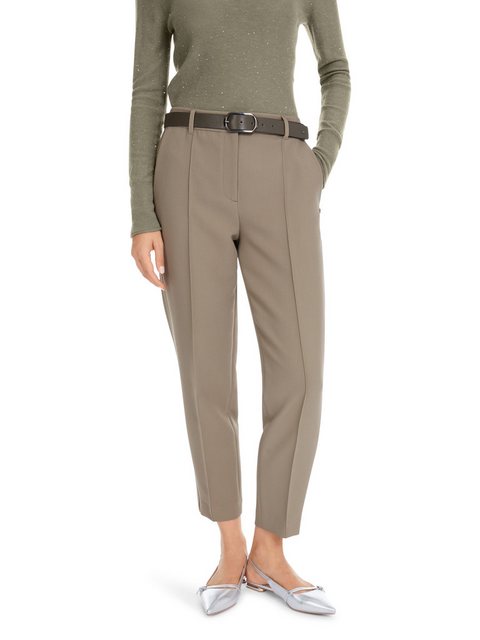 Marc Cain 7/8-Hose "Noble Neutrals" Premium Damenmode Modell FORDON - mit v günstig online kaufen