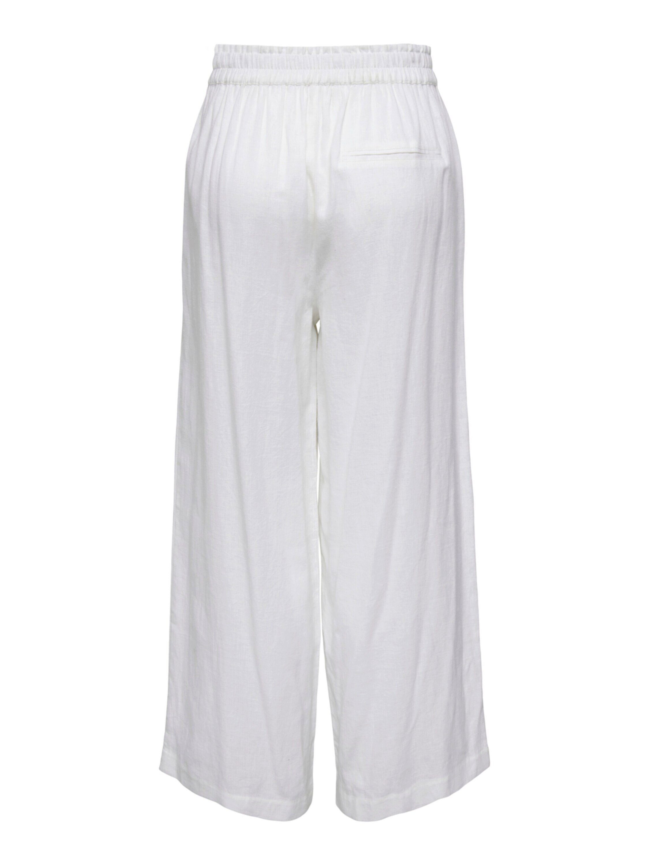 Only  Hosen Noos Tokyo Linen Trousers - Bright White günstig online kaufen