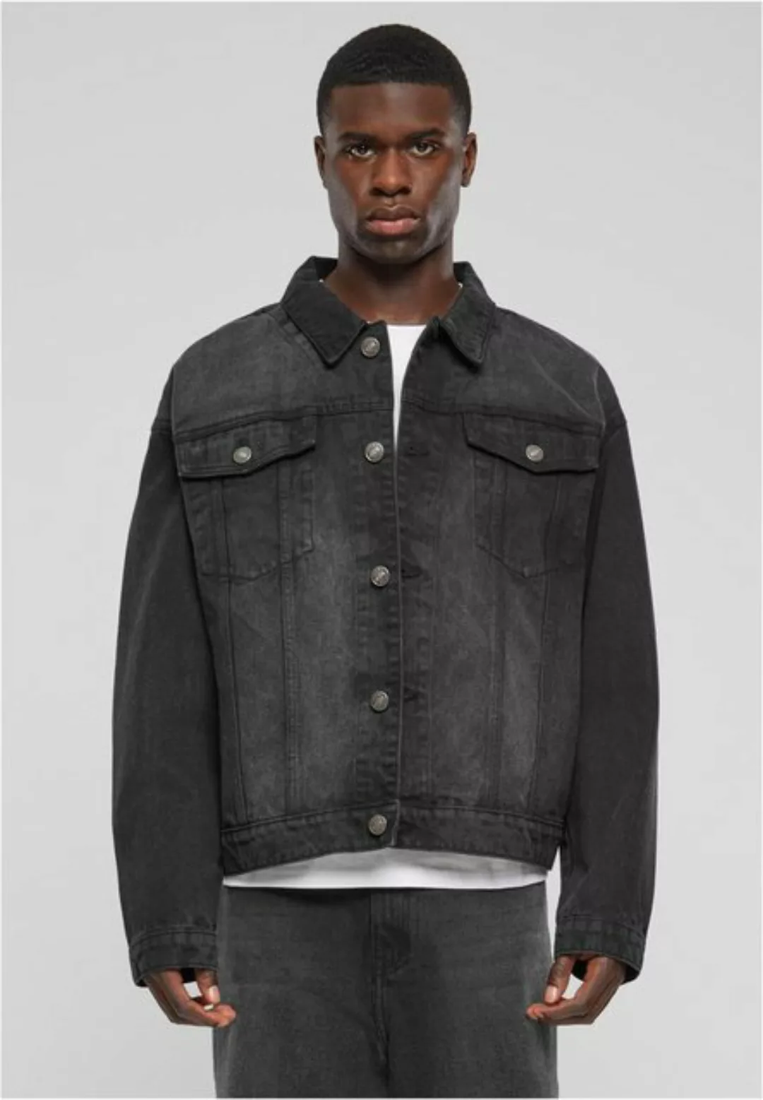 URBAN CLASSICS Jeansjacke Heavy Ounce Boxy Denim Jacket günstig online kaufen