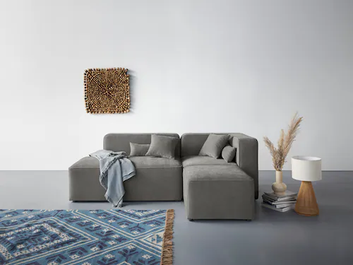 andas Ecksofa "Sundstrup L-Form", Modulserie, individuelle Zusammenstellung günstig online kaufen